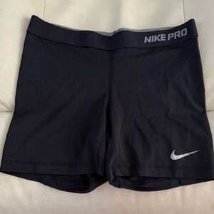 Nike Pro Women's Athletic Black Shorts